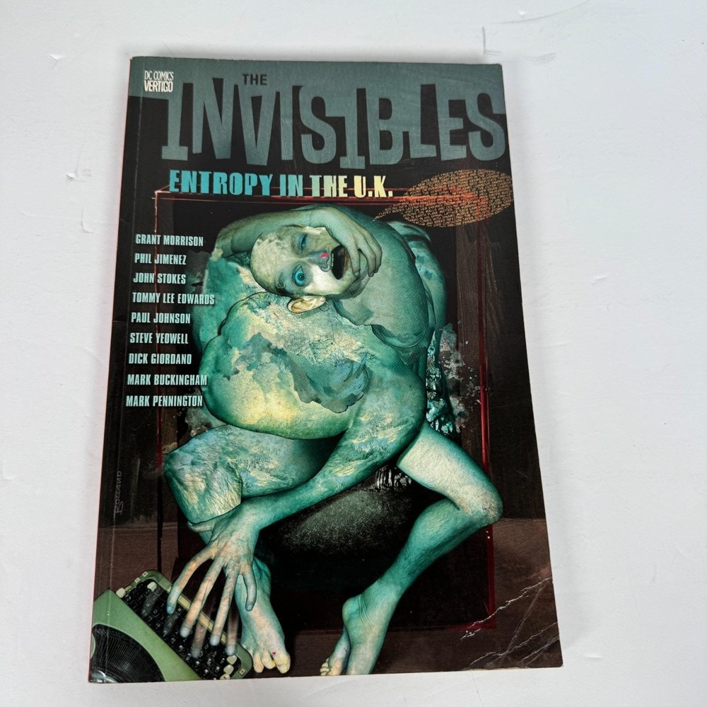The Invisibles Volume 3 Entropy in the UK 2001 First Printing Paperback DC Comic